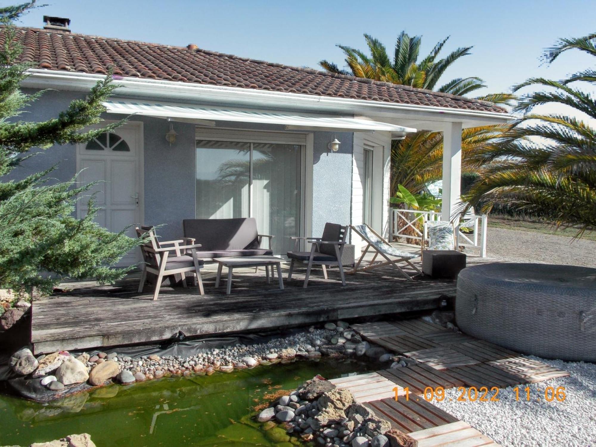 Maison Authentique Avec Spa Pres De Dax Et Son Jardin Angoumé Exterior foto